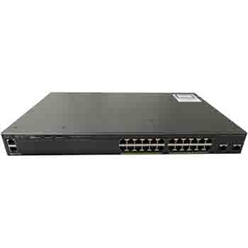 思科(Cisco)WS-C2960X-24PSQ-L 24口交换机图片参数信息